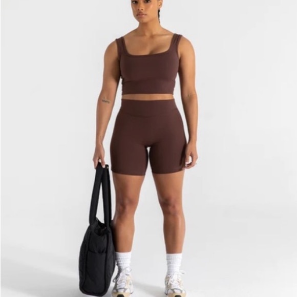 (BLACK) Thirty years seamless biker shorts - Picture 2 of 7